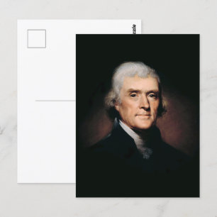 Carte Postale Président Thomas Jefferson
