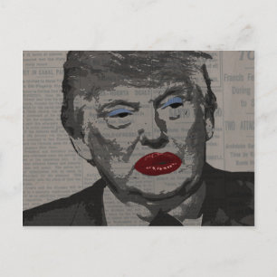 Carte Postale Président transgenre