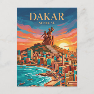 Carte Postale Presqu'île de Dakar Sénégal