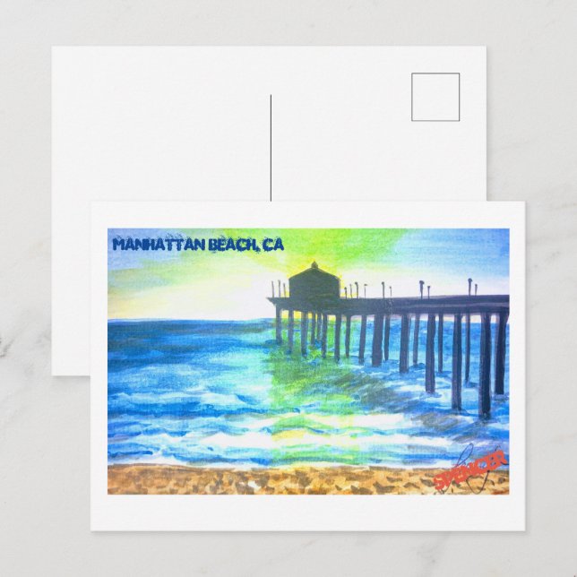 Carte Postale Pression du quai (Devant / Derrière)