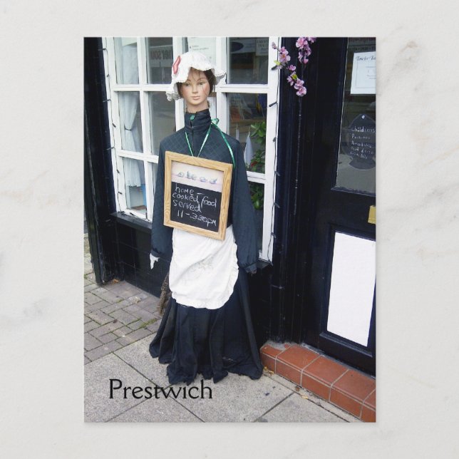 Carte postale Prestwich Tea Maid (Devant)