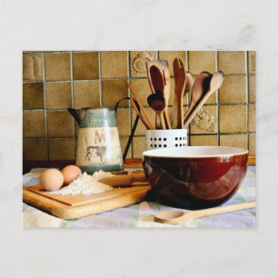 Carte Postale Prêt pour la cuisson