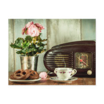 Pretzel Tea Rose Horloge