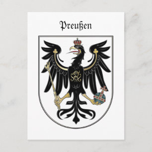 Carte Postale Preußen Adler
