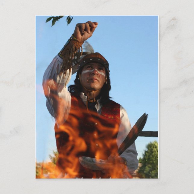 Carte Postale Prière Apache (Devant)