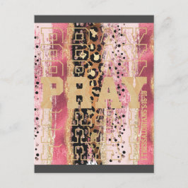 Carte Postale Prière Christian