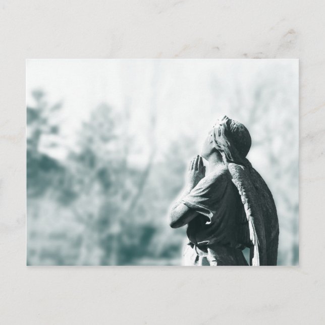 Carte Postale prière d'ange (Devant)