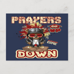 Carte Postale Prières Montent La Foi Chrétienne