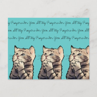 Carte Postale Prières pour vous