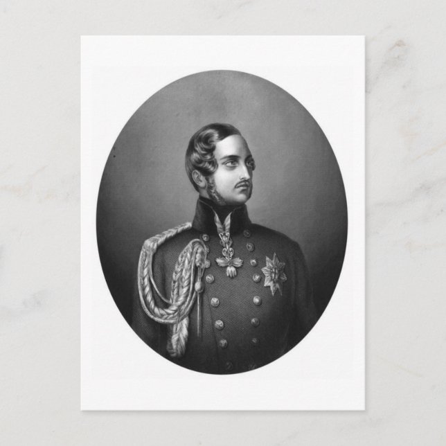 Carte Postale Prince Albert Portrait (Devant)