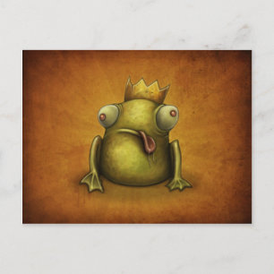 Carte Postale Prince de grenouille