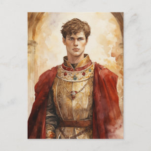 Carte Postale Prince médiéval