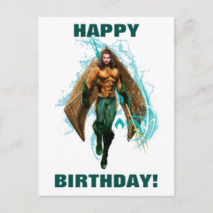 Carte Postale Prince Orin With Aquaman Logo d'Aquaman  