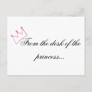 Carte postale Princess