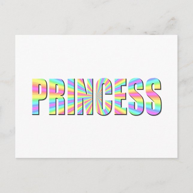 Carte Postale Princesse (Devant)