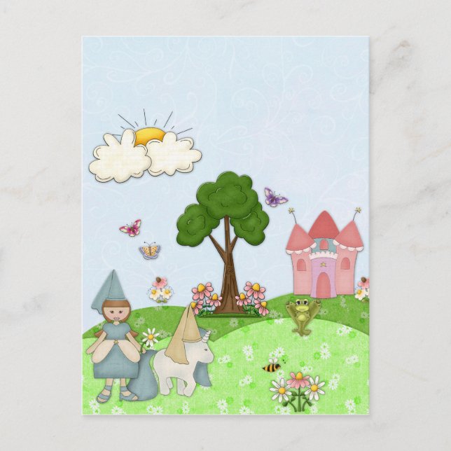 Carte Postale Princesse (Devant)