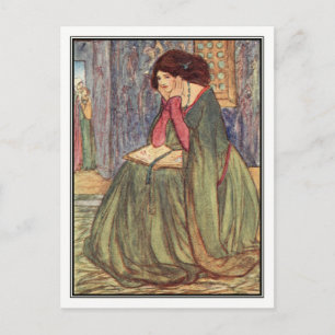 Carte Postale Princesse en pleurs par Florence Harrison