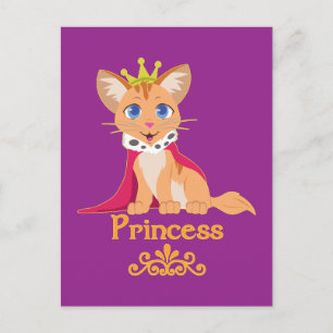 Carte Postale Princesse Kitten