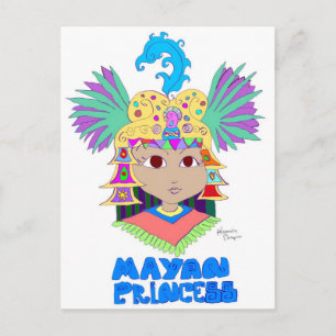 Carte Postale Princesse Maya