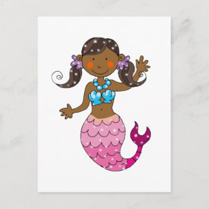 Carte Postale princesse mermaid