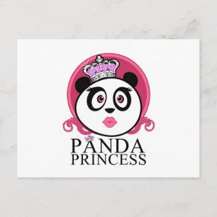 Carte Postale Princesse Panda