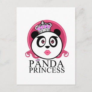 Carte Postale Princesse Panda