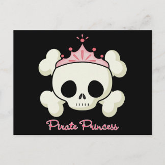 Carte Postale Princesse Pirate