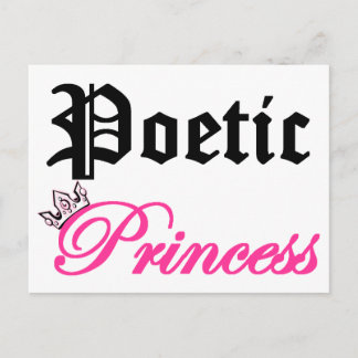 Carte Postale Princesse poétique