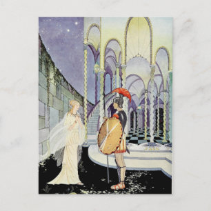 Carte Postale Princesse Rosette et soldat