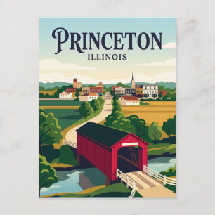 Carte Postale Princeton Illinois