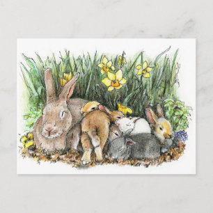 CARTE POSTALE PRINTEMPS