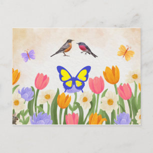 Carte Postale Printemps