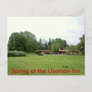Carte Postale Printemps à l'Usonian Inn