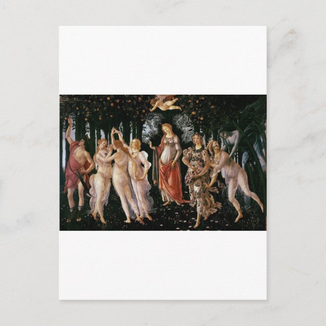 Carte Postale Printemps de Botticelli (Devant)