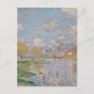 Carte Postale Printemps de la Seine par Monet Impressionniste