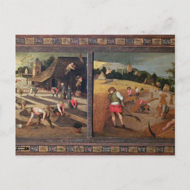 Carte Postale Printemps ; été (Devant)