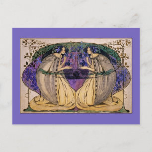 Carte postale : Printemps par Frances Macdonald