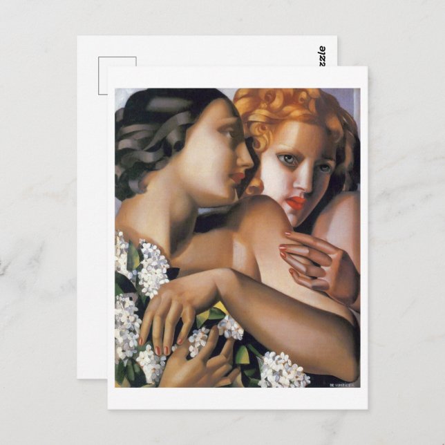 Carte Postale Printemps | Tamara De Lempicka | (Devant / Derrière)