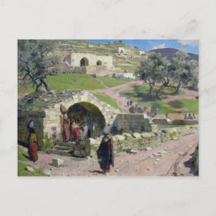 Carte Postale Printemps vierge à Nazareth, 1882
