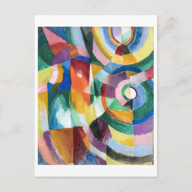 Carte Postale Prises électriques | Sonia Delaunay | (Devant)