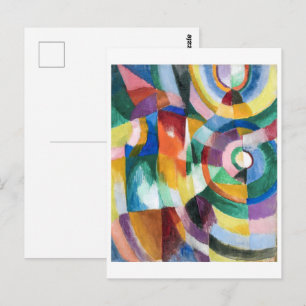 Carte Postale Prismes électriques Sonia Delaunay