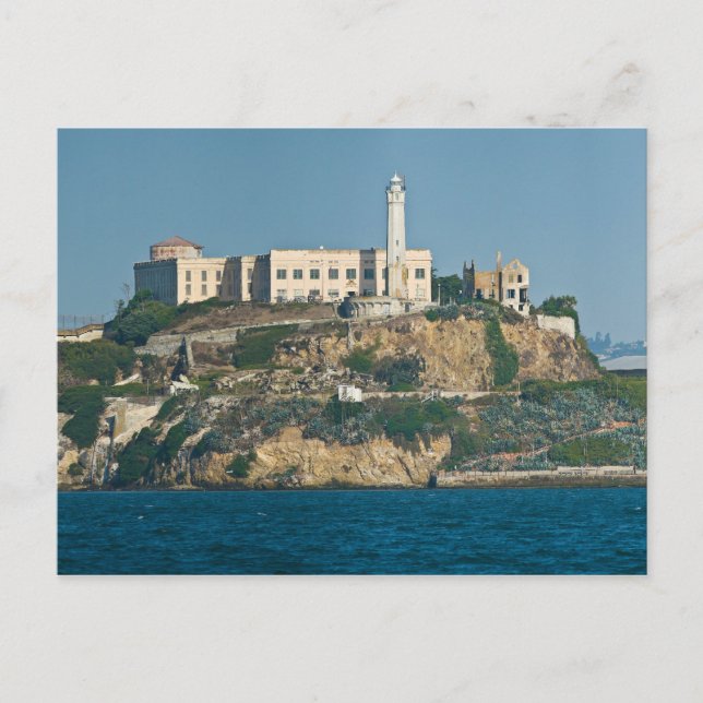 Carte Postale Prison de l'île d'Alcatraz Baie de San Francisco (Devant)