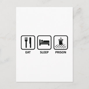 Carte Postale Prison de sommeil