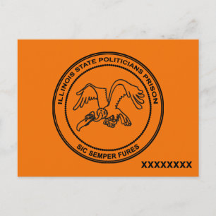 Carte Postale Prison des politiciens de l'Illinois