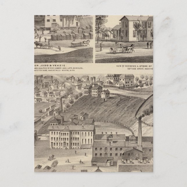 Carte Postale Prison d'État du Minnesota (Devant)