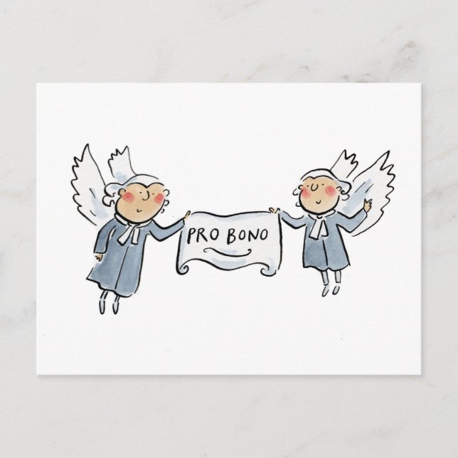 Carte Postale Pro Bono (Devant)