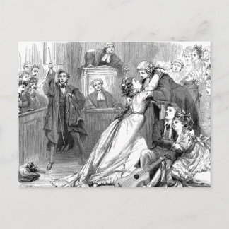 Carte Postale Procès du jury