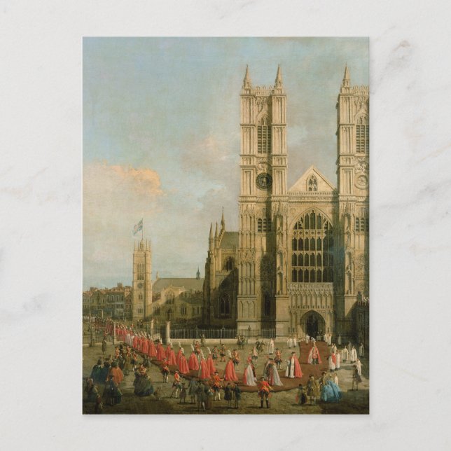 Carte Postale Procession des Chevaliers du Bain (Devant)