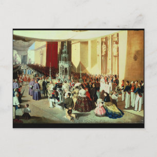 Carte Postale Procession du Corpus Christi à Séville