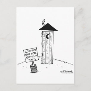 Carte Postale Prochain dessin Outhouse 22             MilesOutho